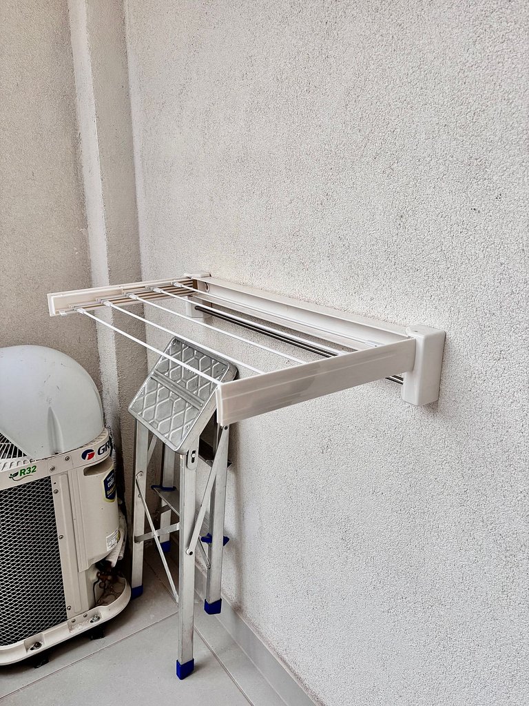 Studio planejado para longas estadias em Pinheiros