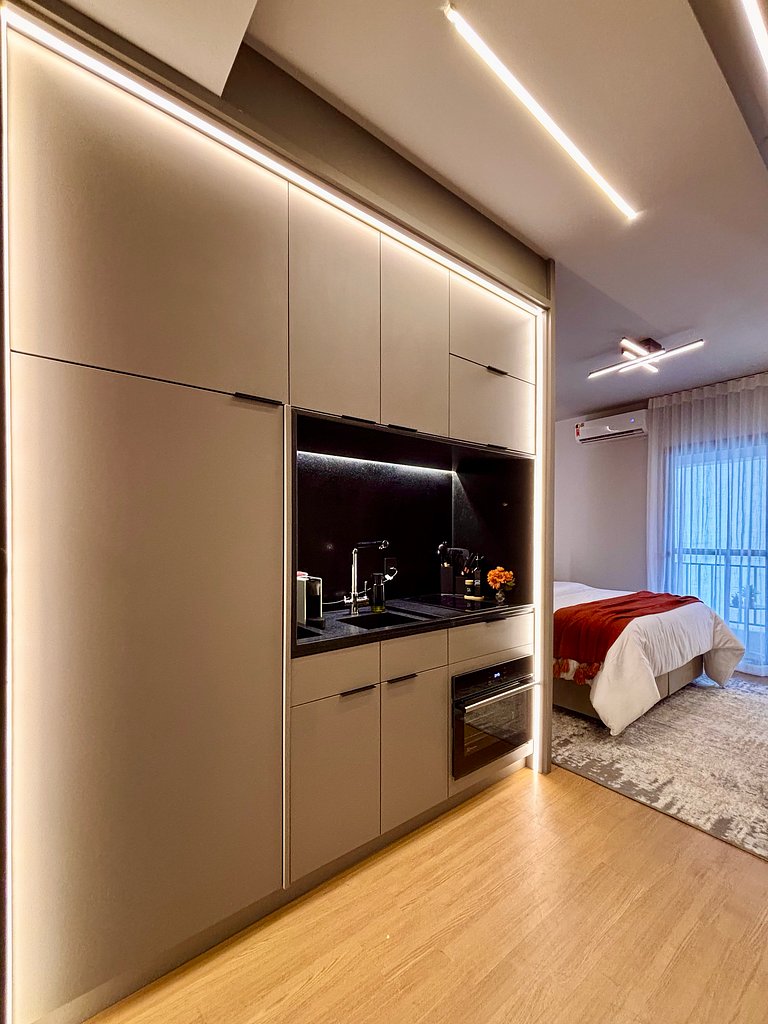 NOVO Studio Luxuoso Pinheiros Jardins SP