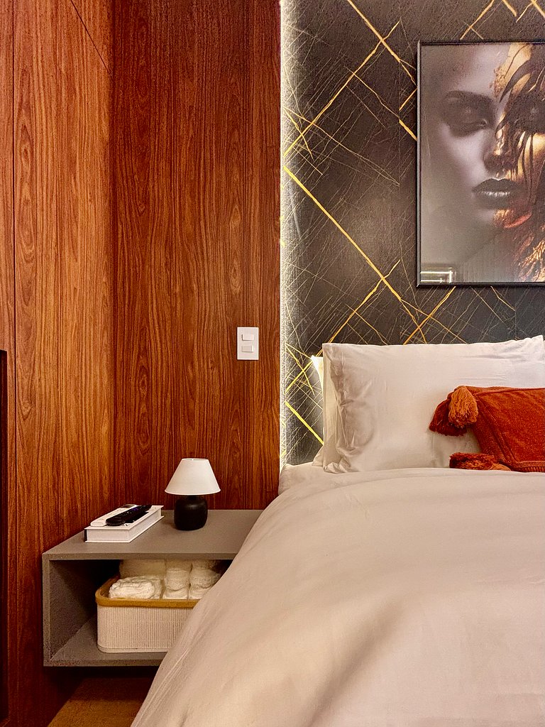 NOVO Studio Luxuoso Pinheiros Jardins SP