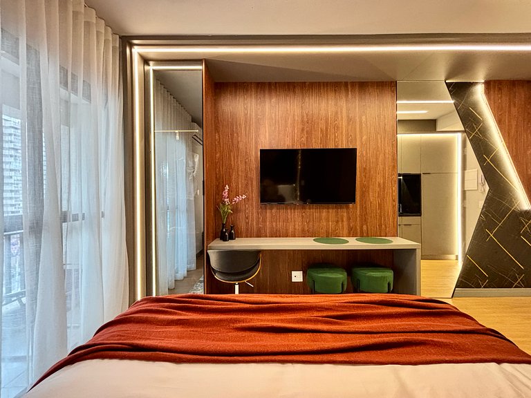 NOVO Studio Luxuoso Pinheiros Jardins SP