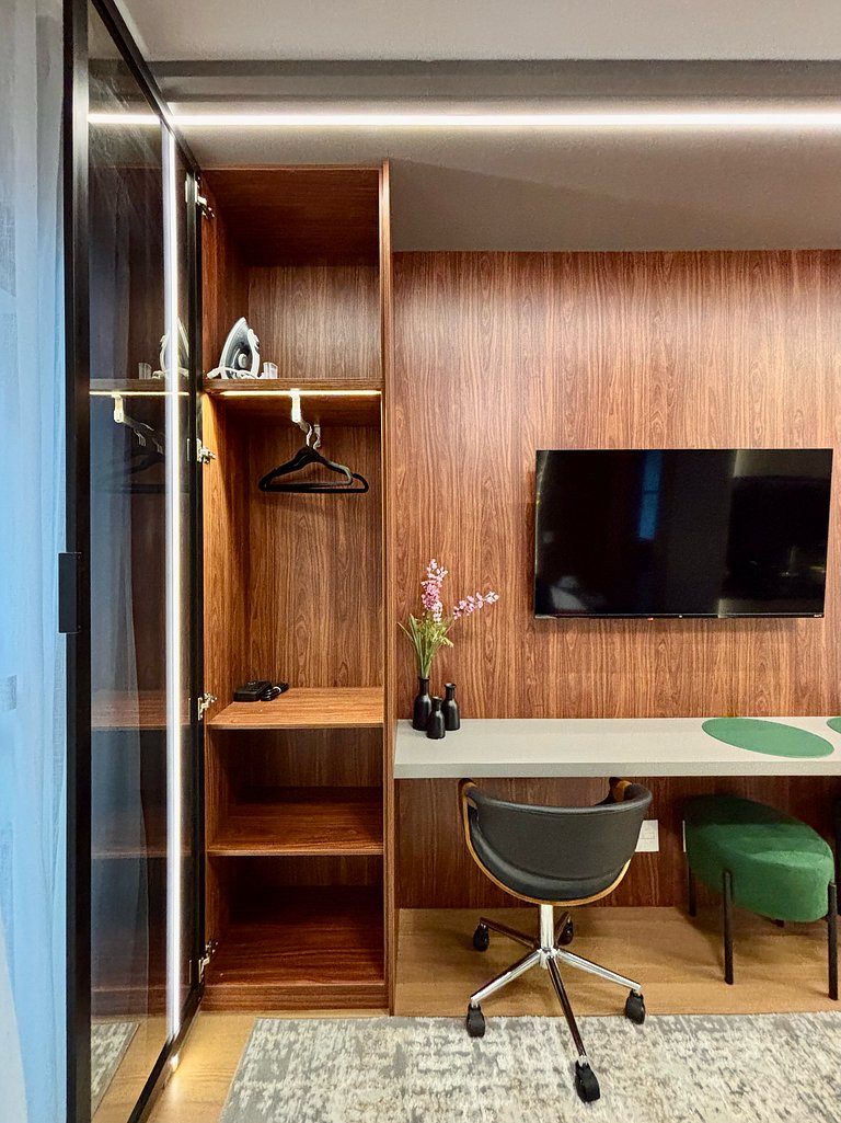 NOVO Studio Luxuoso Pinheiros Jardins SP