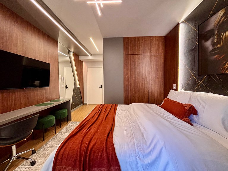 Studio Luxuoso Pinheiros Jardins Oscar Freire SP