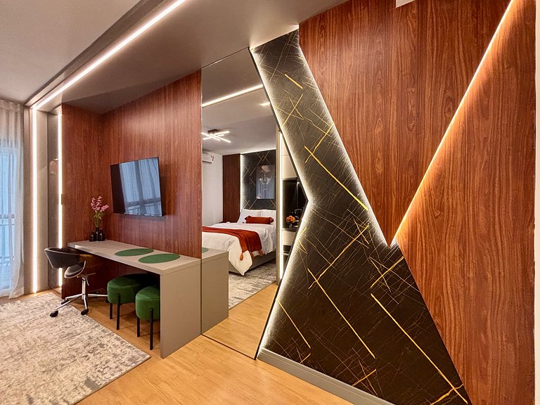 NOVO Studio Luxuoso Pinheiros Jardins SP