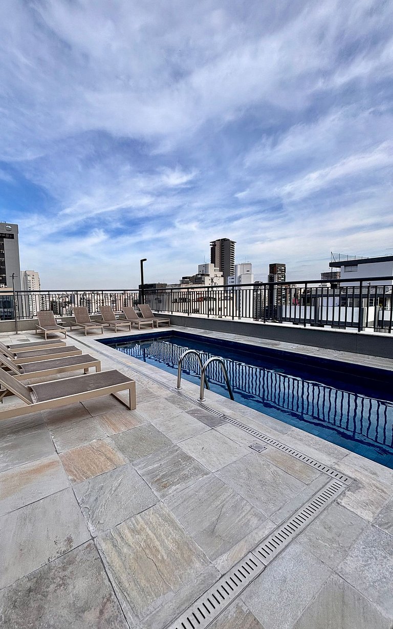 NOVO Studio Luxuoso Pinheiros Jardins SP