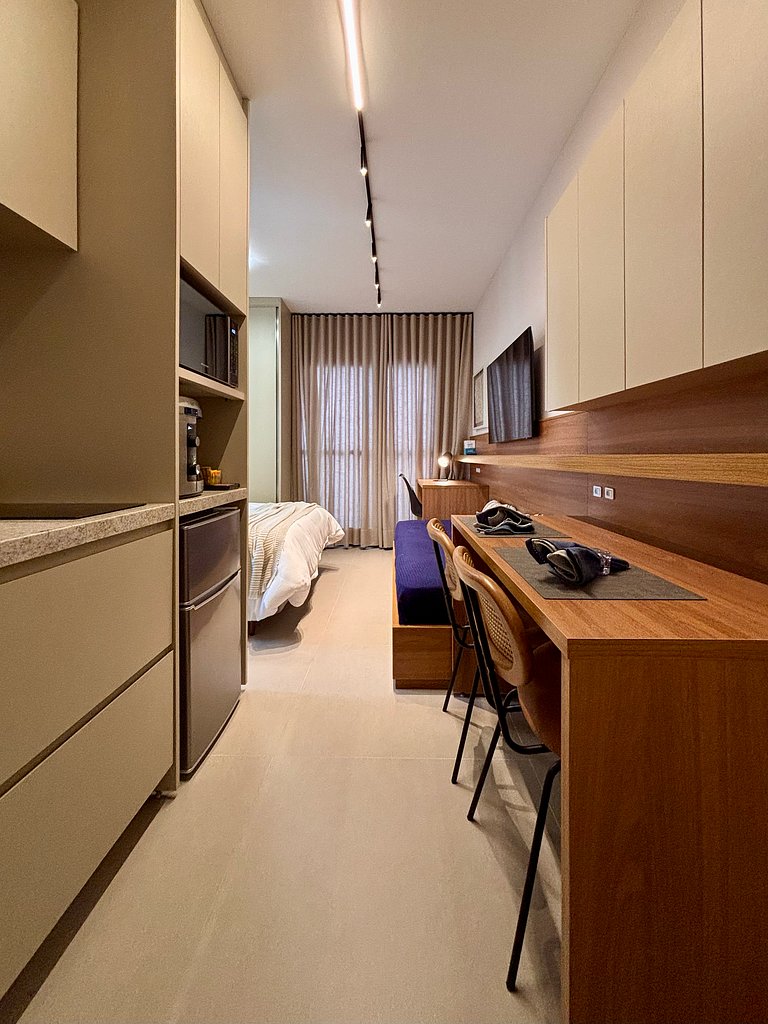 Studio Compacto e Completo Pinheiros Jardins SP