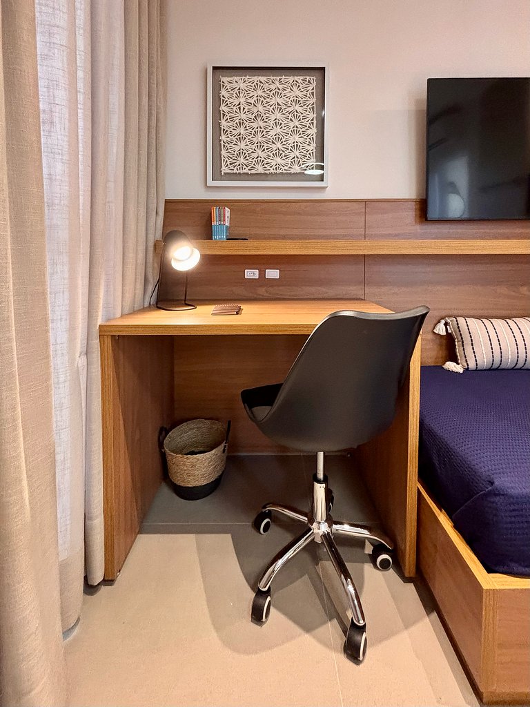 Studio Compacto e Completo Pinheiros Jardins SP