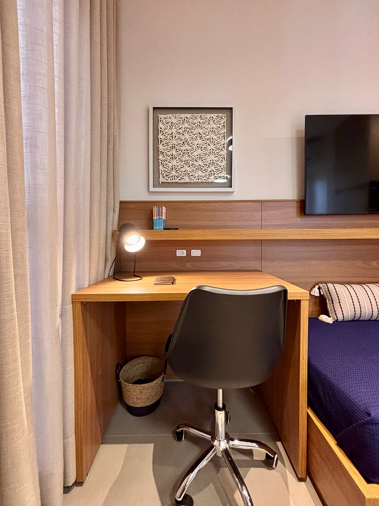 Studio Compacto e Completo Pinheiros Jardins SP