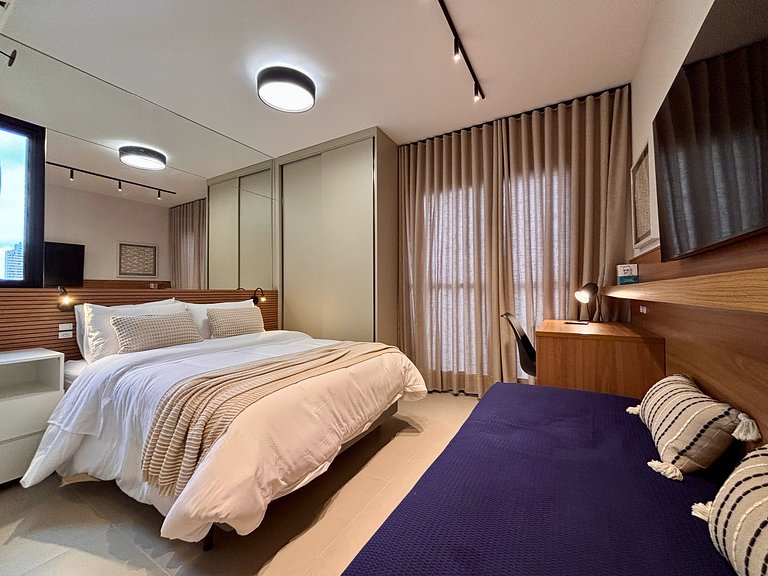 Studio Compacto e Completo Pinheiros Jardins SP