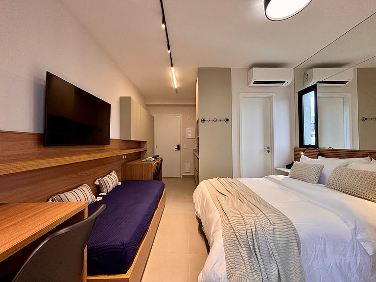 Studio Compacto e Completo Pinheiros Jardins SP