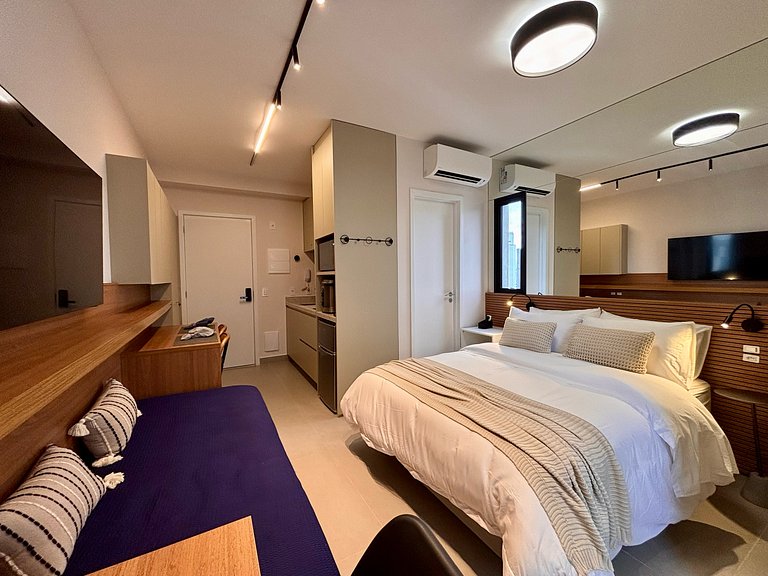 Studio Compacto e Completo Pinheiros Jardins SP
