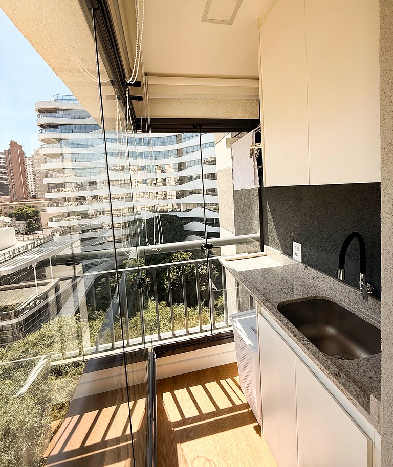 Urban Soul | 2 Quartos em Pinheiros Vaga + Piscina