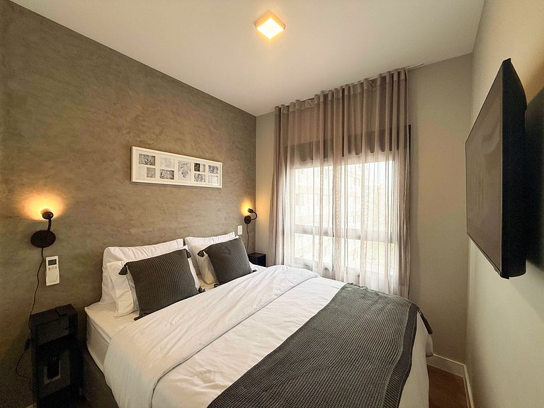 Urban Soul | 2 Quartos em Pinheiros Vaga + Piscina