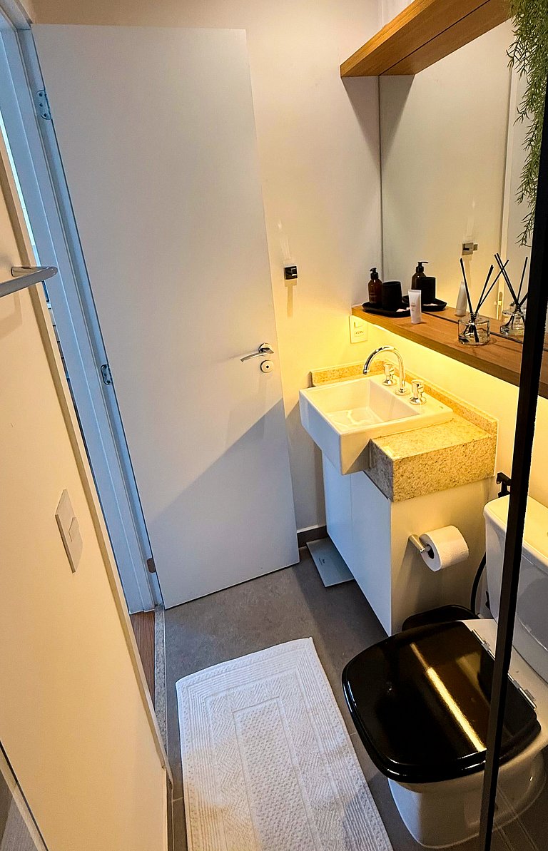 Urban Soul | 2 Quartos em Pinheiros Vaga + Piscina