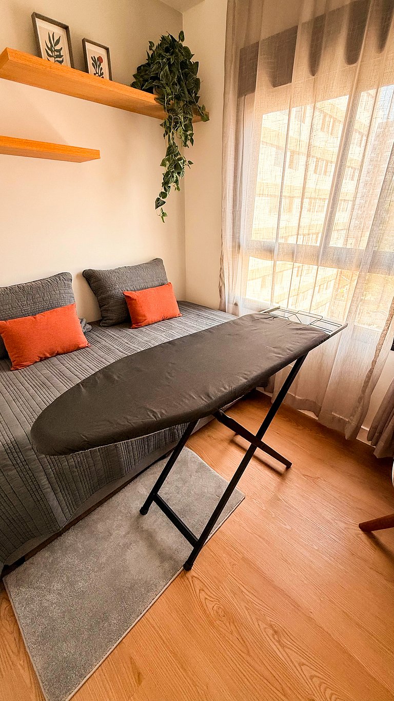 Urban Soul | 2 Quartos em Pinheiros Vaga + Piscina