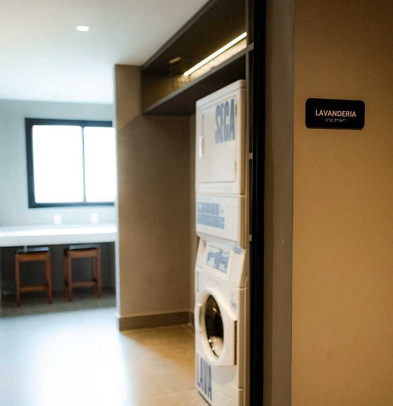 Urban Soul | 2 Quartos em Pinheiros Vaga + Piscina