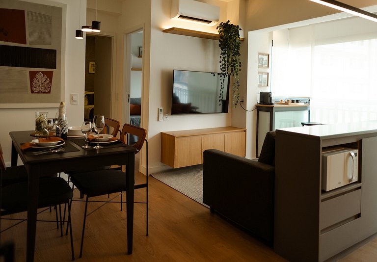 Urban Soul | 2 Quartos em Pinheiros Vaga + Piscina