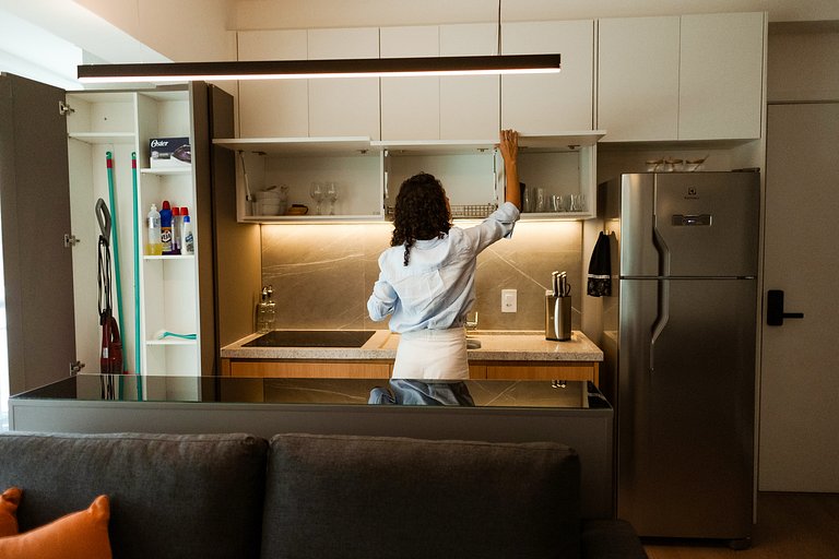 Urban Soul | 2 Quartos em Pinheiros Vaga + Piscina