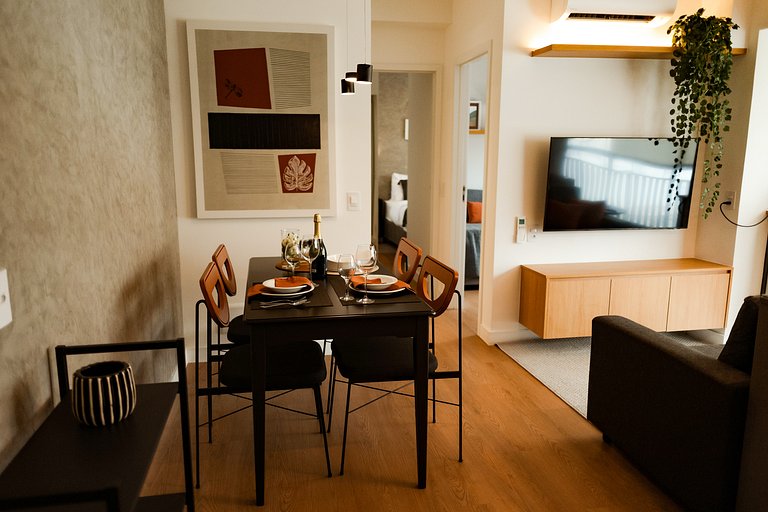 Urban Soul | 2 Quartos em Pinheiros Vaga + Piscina