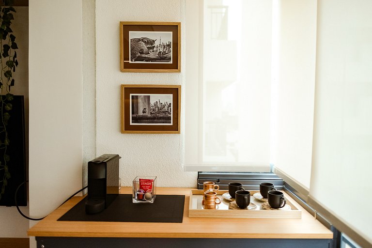 Urban Soul | 2 Quartos em Pinheiros Vaga + Piscina