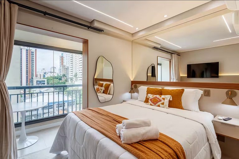 Studio Charmoso Completo Pinheiros Jardins SP