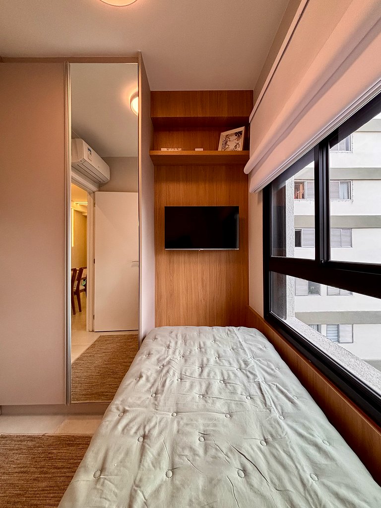 Urban Soul | 2 quartos Completos e Vaga Pinheiros