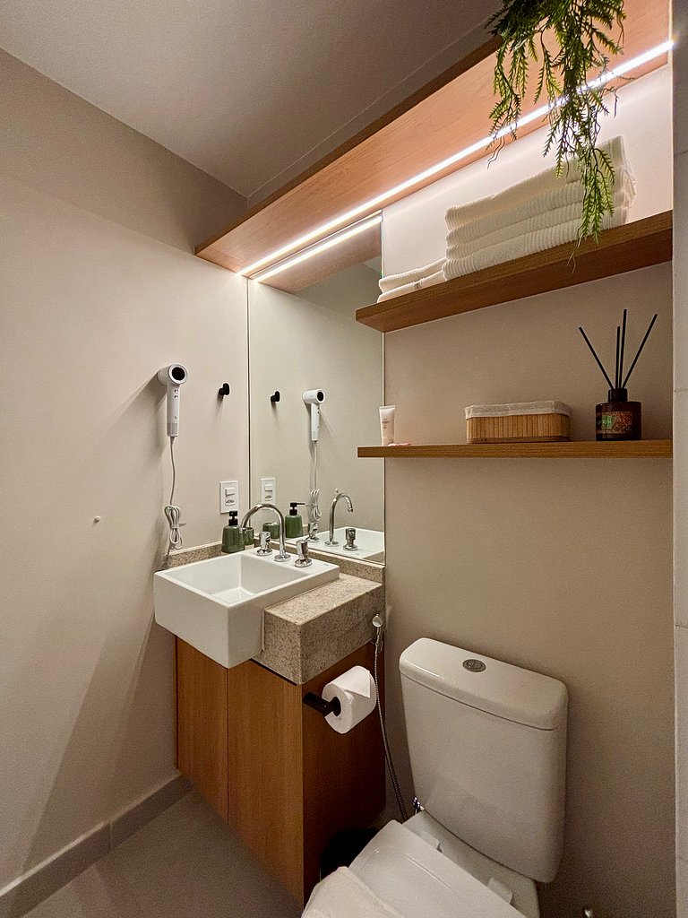 Apto 2 quartos Completos e Vaga Pinheiros Jardins