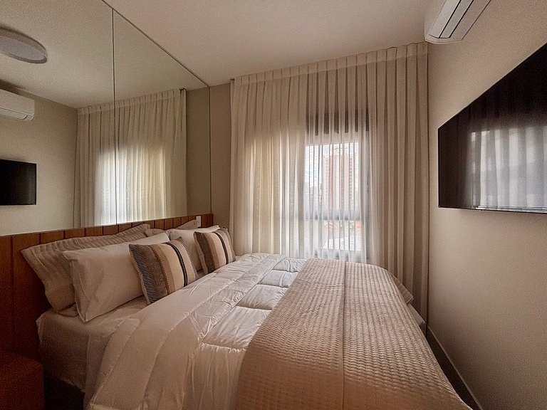 Urban Soul | 2 quartos Completos e Vaga Pinheiros