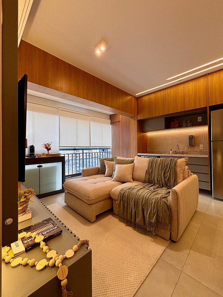 Urban Soul | 2 quartos Completos e Vaga Pinheiros