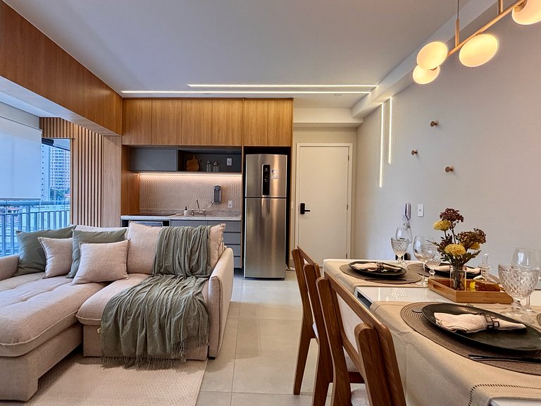 Urban Soul | 2 quartos Completos e Vaga Pinheiros