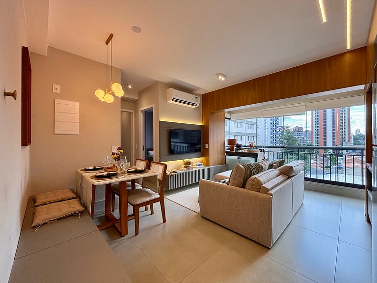 Urban Soul | 2 quartos Completos e Vaga Pinheiros