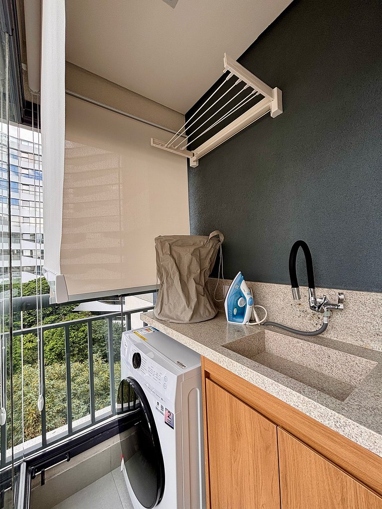 Urban Soul | 2 quartos Completos e Vaga Pinheiros