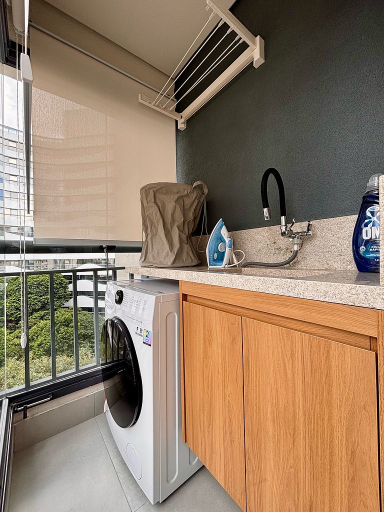 Urban Soul | 2 quartos Completos e Vaga Pinheiros