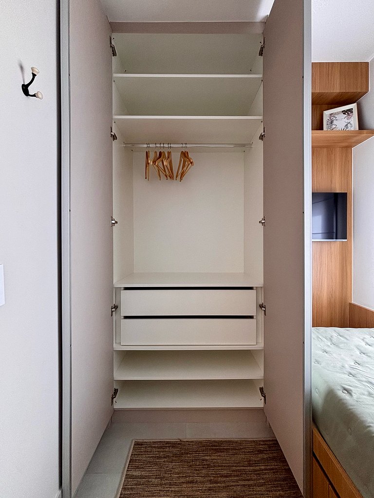 Urban Soul | 2 quartos Completos e Vaga Pinheiros