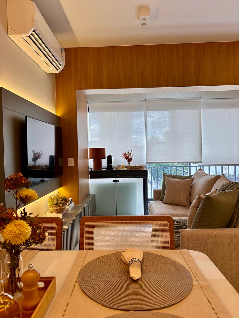 Urban Soul | 2 quartos Completos e Vaga Pinheiros