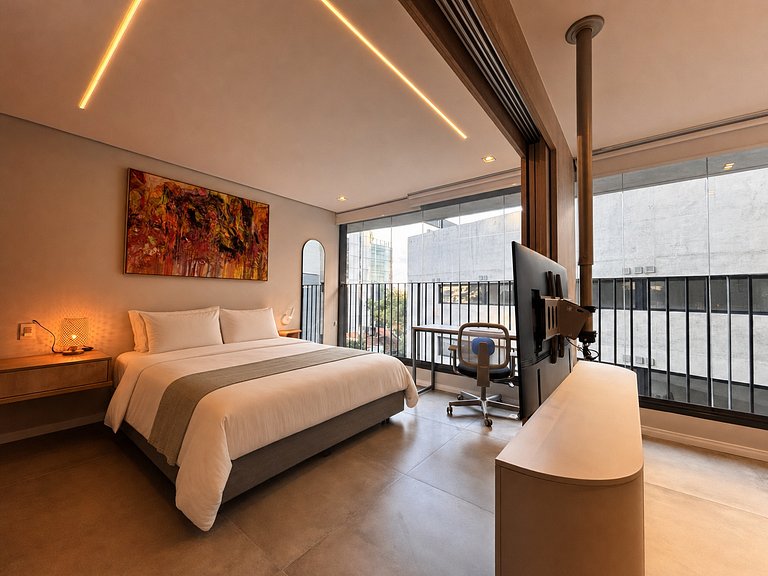 Studio Amplo e Versátil em Pinheiros