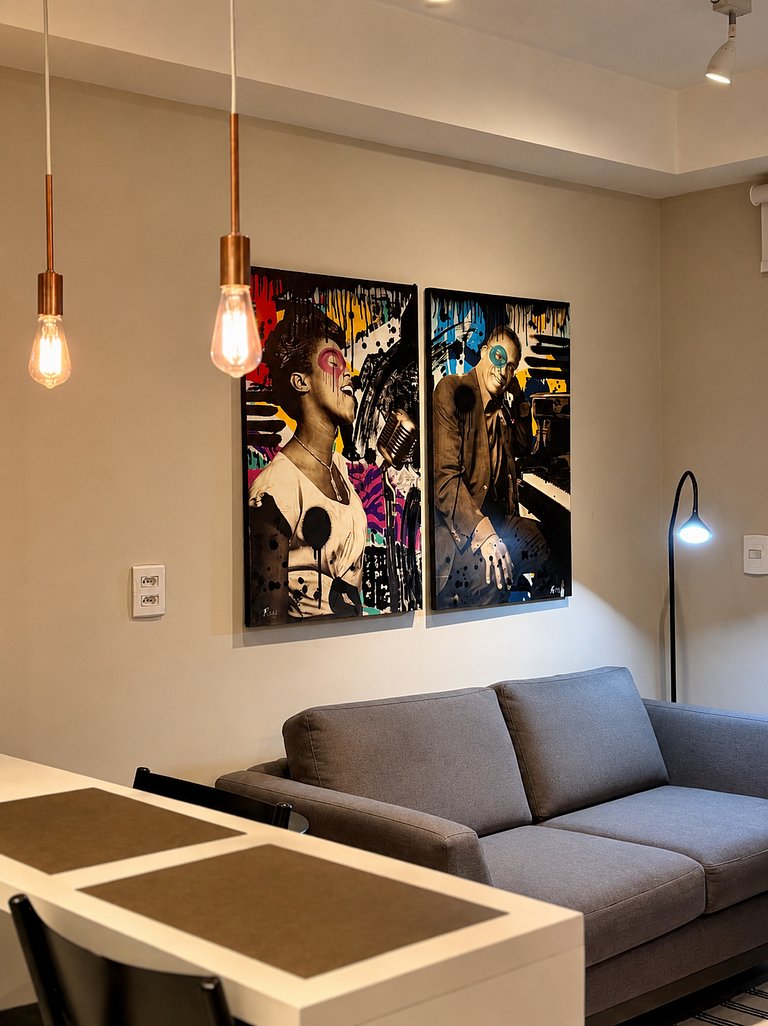 Studio Design com Garagem • Piscina • Itaim Bibi