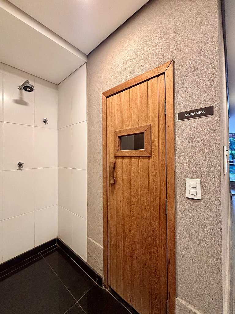 Studio Design com Garagem • Piscina • Itaim Bibi