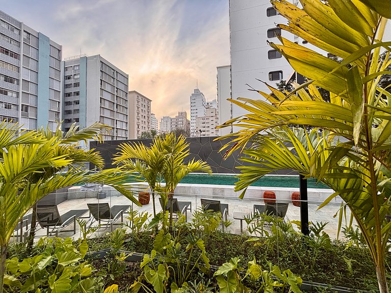 Studio no Jardim Paulista Próx. Ibirapuera