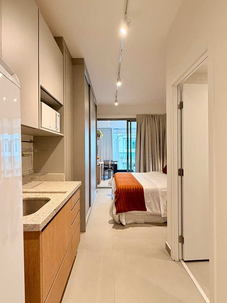 NOVO Studio no Jardins Ibirapuera com Garagem