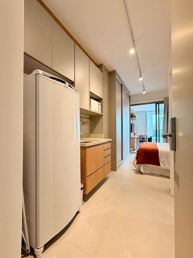NOVO Studio no Jardins Ibirapuera com Garagem