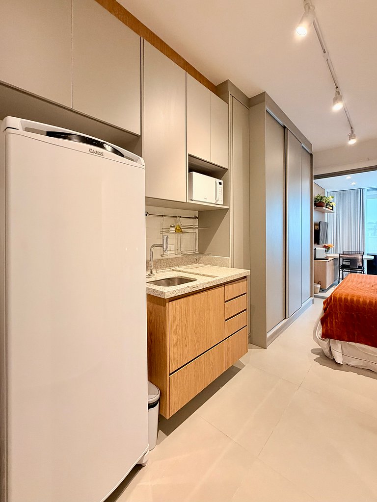 NOVO Studio no Jardins Ibirapuera com Garagem