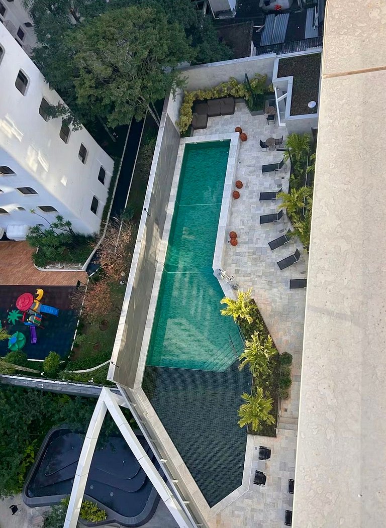 NOVO Studio no Jardins Ibirapuera com Garagem