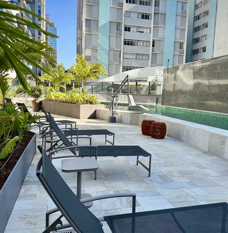 NOVO Studio no Jardins Ibirapuera com Garagem
