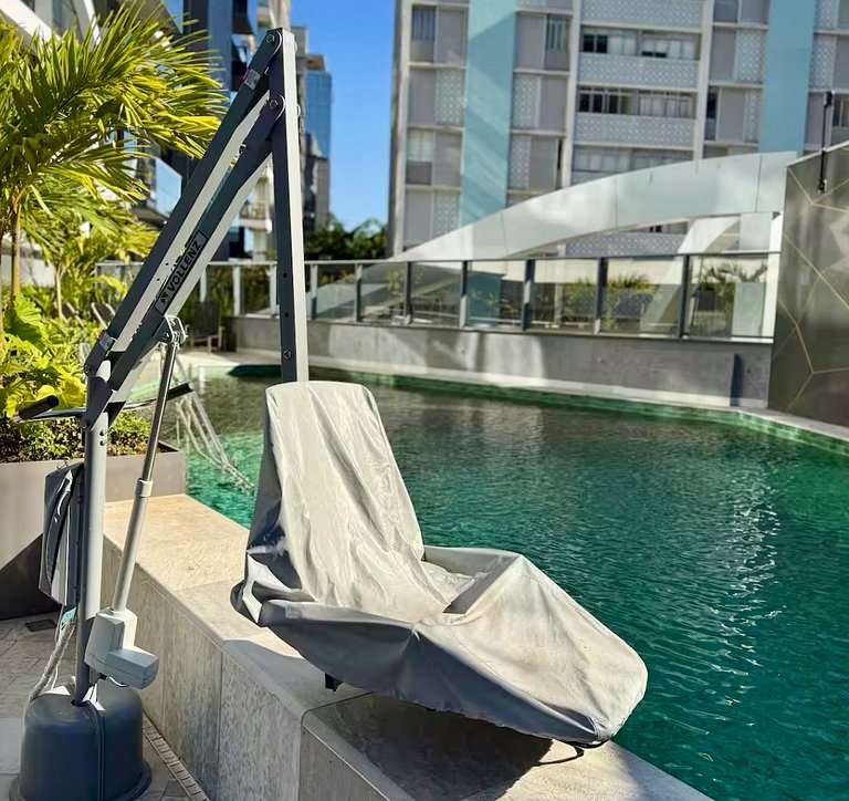 NOVO Studio no Jardins Ibirapuera com Garagem