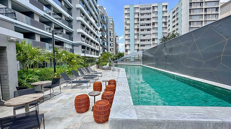 NOVO Studio no Jardins Ibirapuera com Garagem