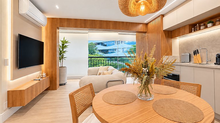 2 Quartos Boutique em Pinheiros | Vaga + Piscina