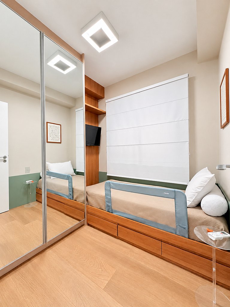 2 Quartos Boutique em Pinheiros | Vaga + Piscina