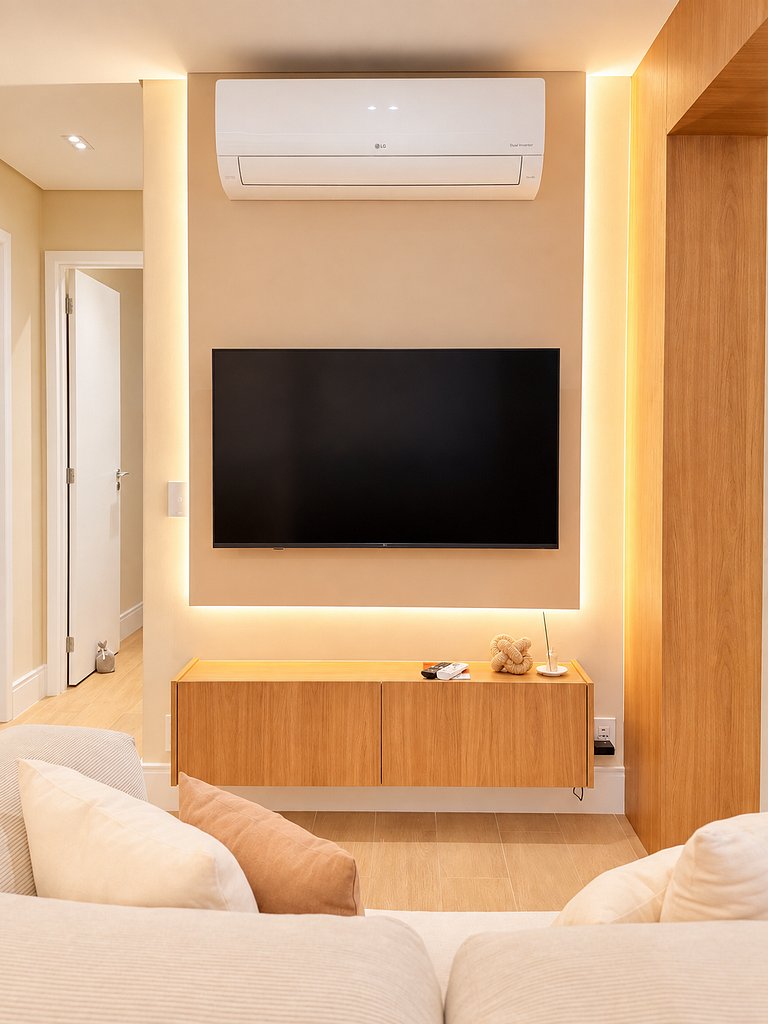 2 Quartos Boutique em Pinheiros | Vaga + Piscina