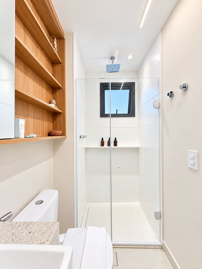 2 Quartos Boutique em Pinheiros | Vaga + Piscina