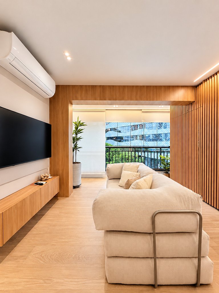 2 Quartos Boutique em Pinheiros | Vaga + Piscina